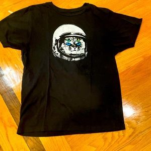 Brooklyn Industries trippy space cat